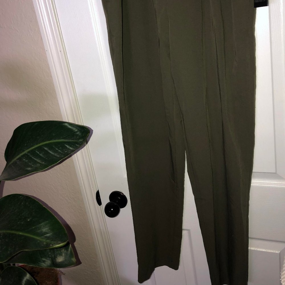 Olive Green Long Pants